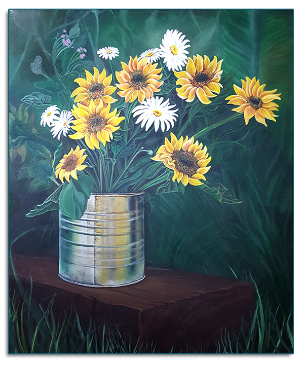 Fresh Picked Sunflowers